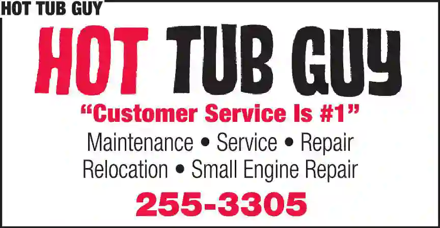 Spas & Hot Tubs - Service & Repair print ad for Hot Tub Guy