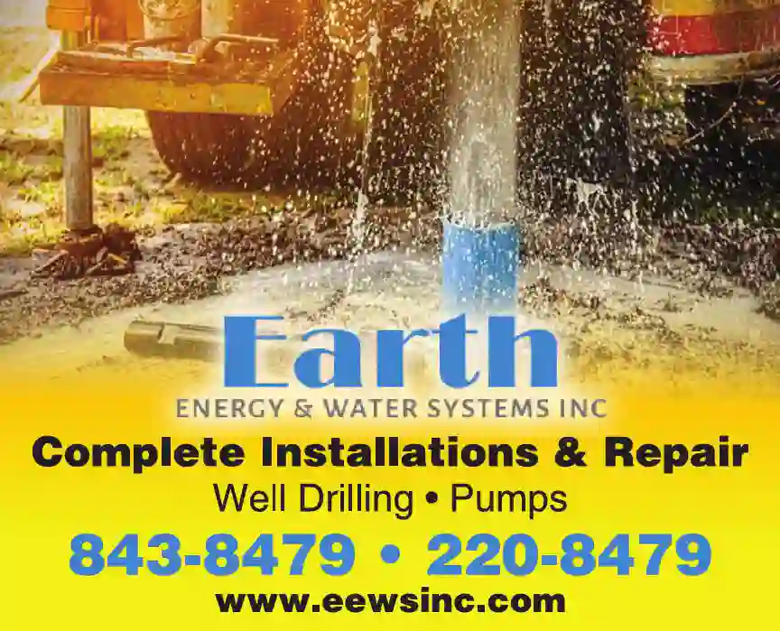 Water Well Drilling - Equipment & Service print ad for Earth Energy & Water Systems Inc