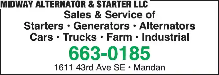 Auto Repair & Service print ad for Midway Alternator & Starter LLC