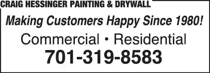Drywall Contractors print ad for Craig Hessinger Painting & Drywall