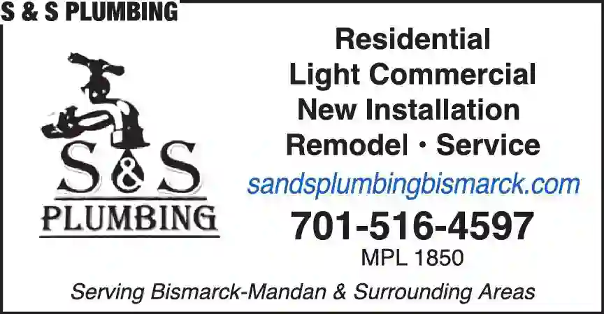 Plumbing Contractors print ad for S & S Plumbing