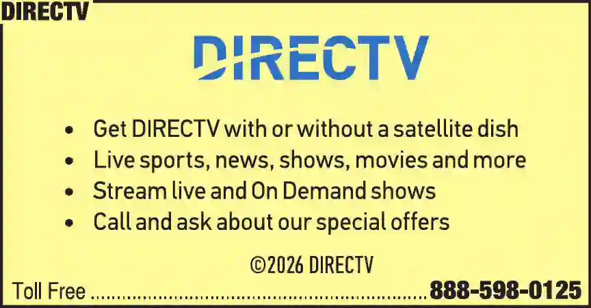 Satellite Equipment & Systems print ad for DirecTV