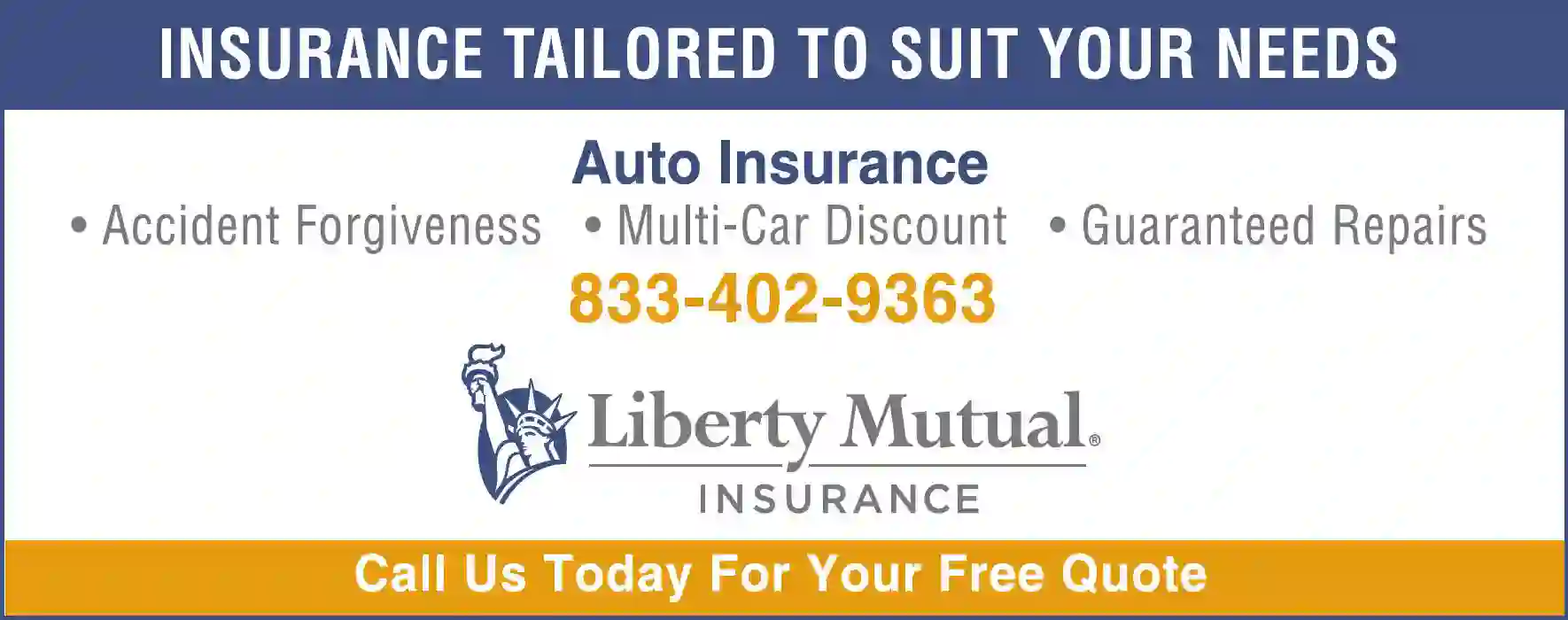 Insurance - Auto & Vehicle print ad for Liberty Mutual Insurance