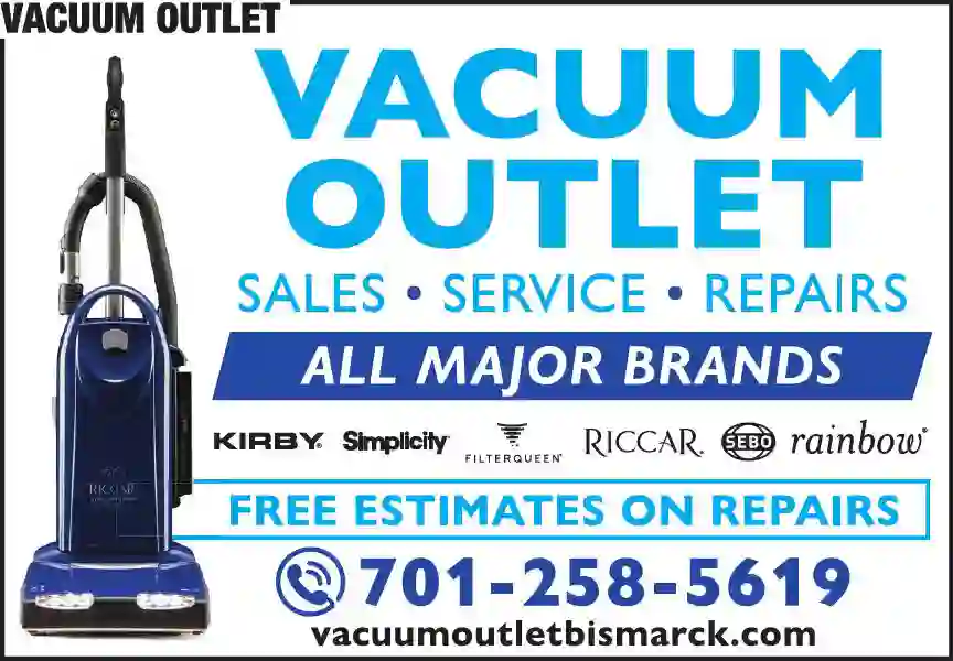 Vacuum Cleaners - Household - Dealers print ad for Vacuum Outlet