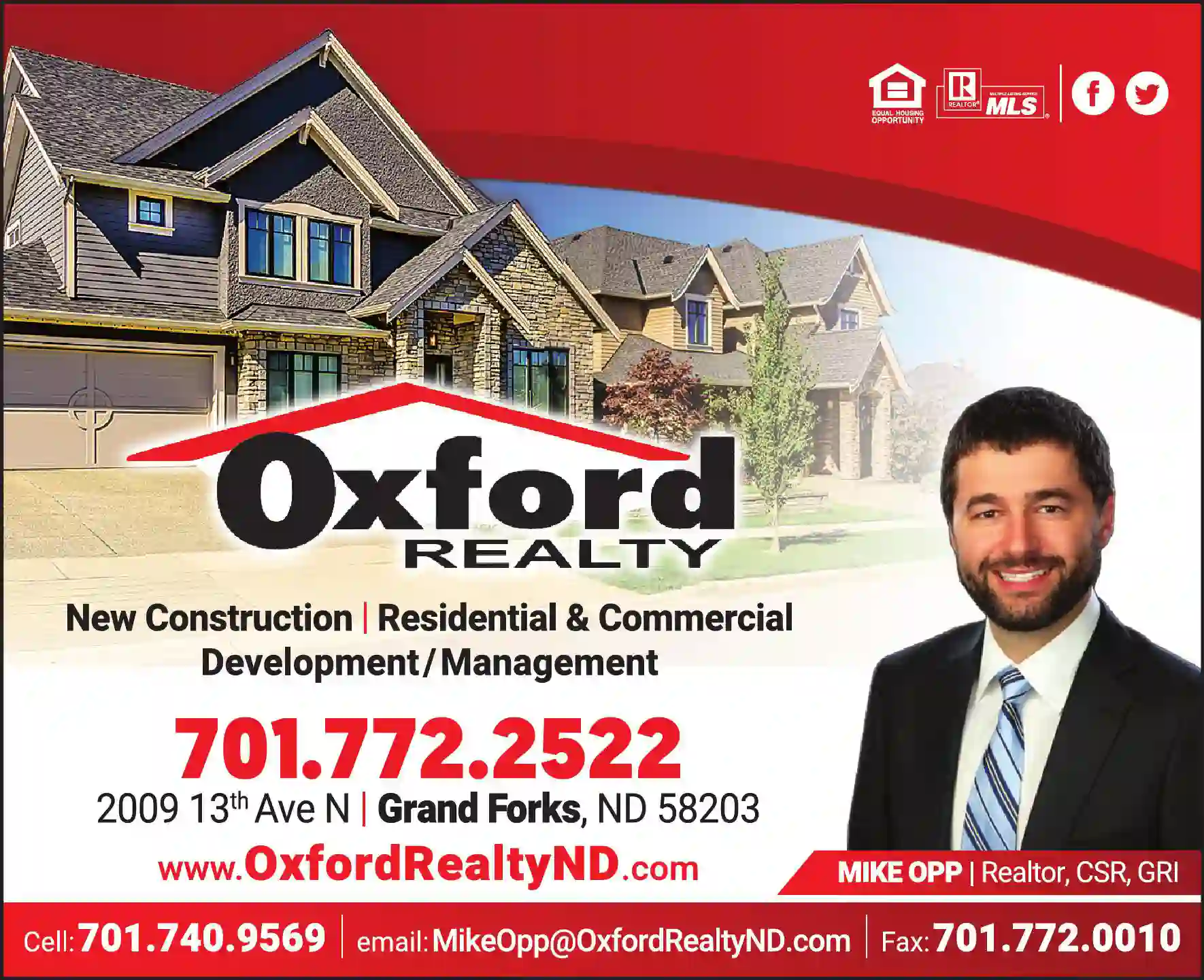 Real Estate print ad for Oxford Realty