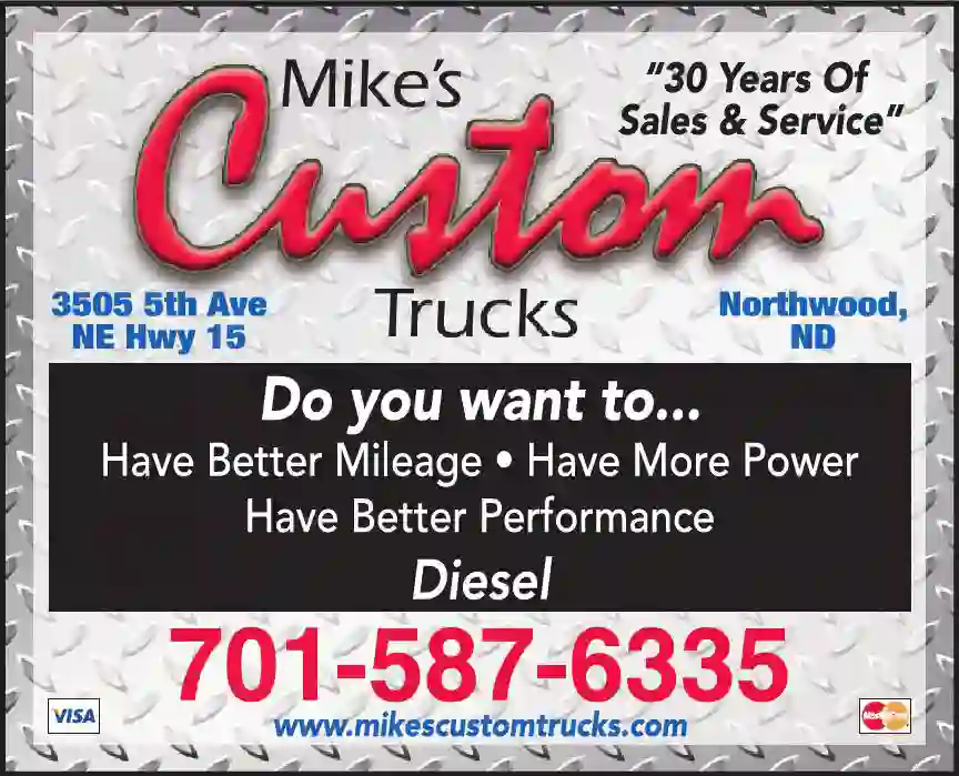 Truck Accessories print ad for Mike's Custom Trucks
