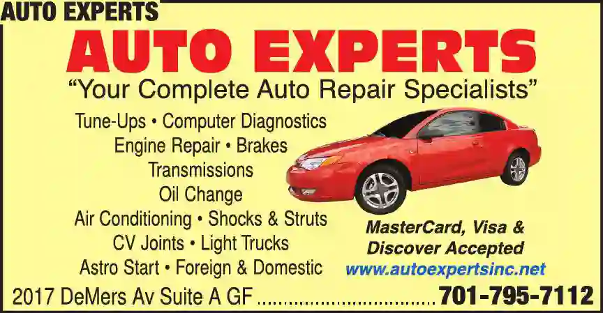 Auto Repair & Service print ad for Auto Experts