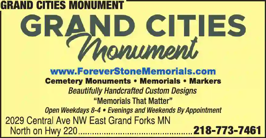 Monuments print ad for Grand Cities Monument