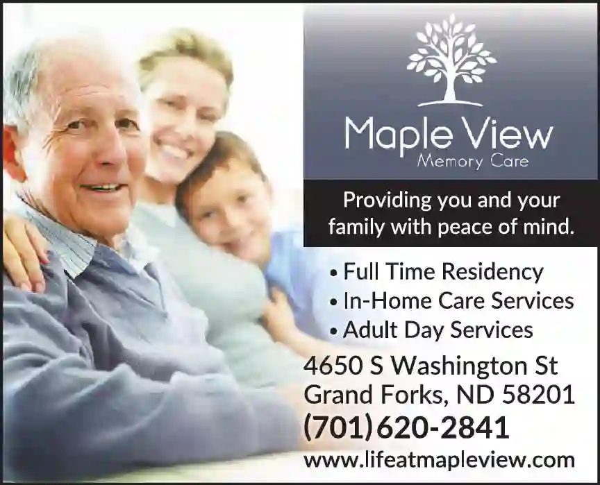 Nursing Homes print ad for Maple View Memory Care Community